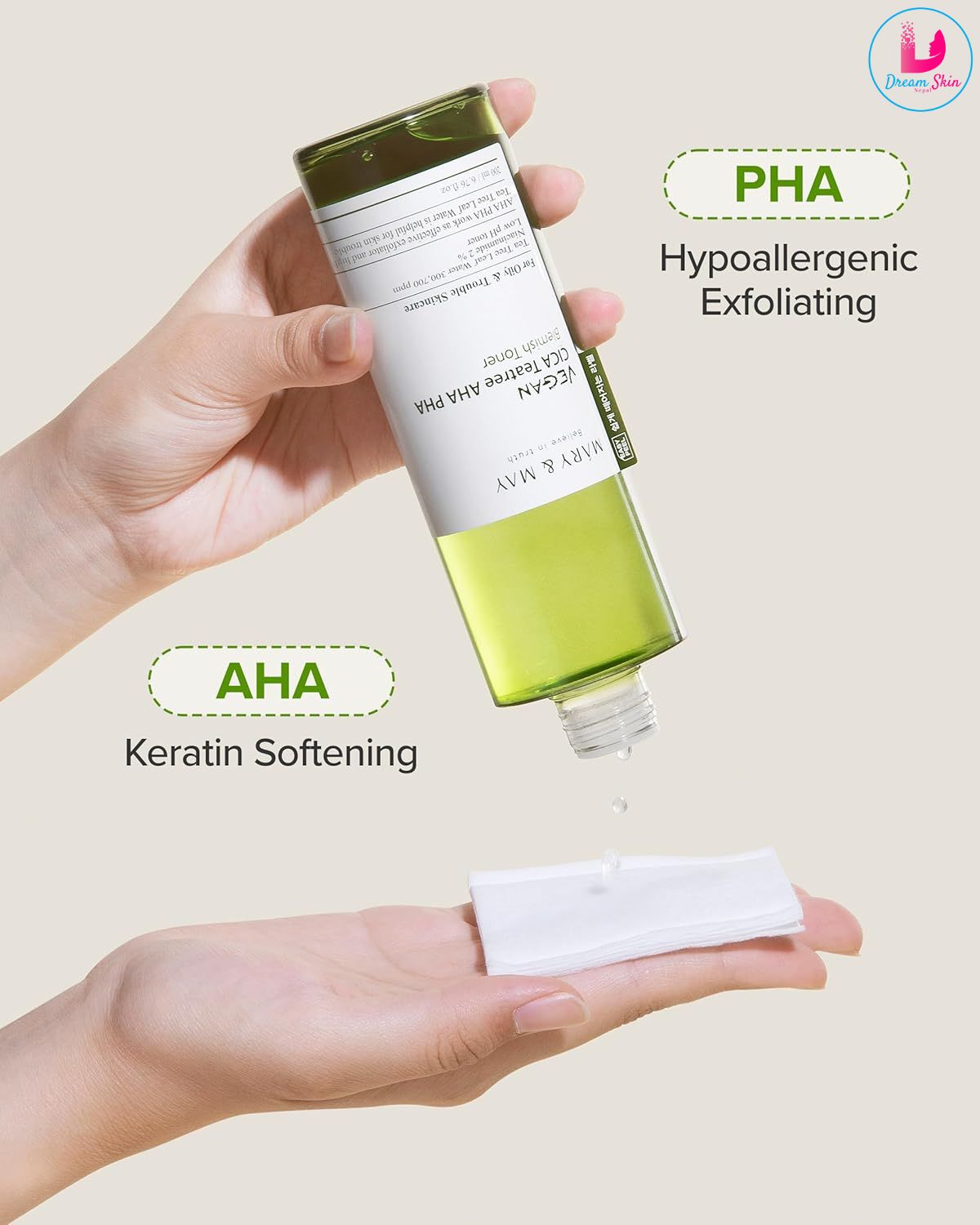 Mary&May Vegan Tea Tree AHA BHA Blemish Toner 200ml